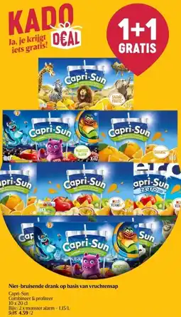 Delhaize Capri Sun Niet-bruisende drank op basis van vruchtensap aanbieding