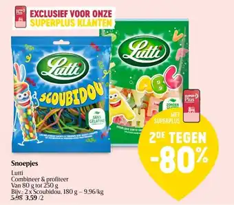 Delhaize Snoepjes aanbieding