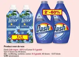 Delhaize Product voor de was aanbieding
