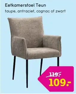 Leen Bakker Eetkamerstoel Teun aanbieding