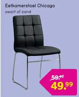 Leen Bakker Eetkamerstoel Chicago aanbieding