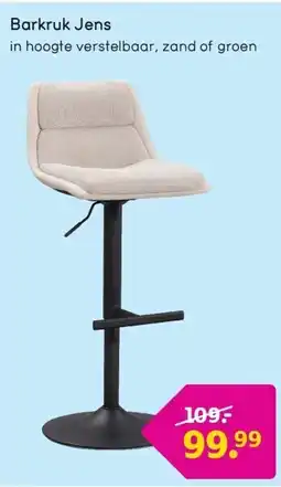 Leen Bakker Barkruk Jens aanbieding