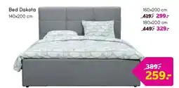 Leen Bakker Bed Dakota aanbieding
