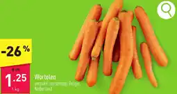 ALDI Wortelen aanbieding