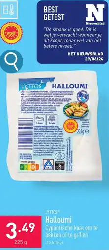 ALDI LYTTOS HALLOUMI aanbieding