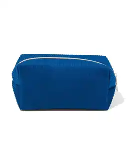 HEMA HEMA Etui Rib Blauw aanbieding