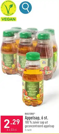 ALDI RIO D'ORO APPELSAP aanbieding