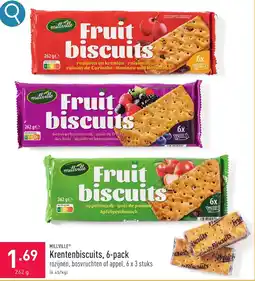 ALDI MILLVILLE Krentenbiscuits, aanbieding