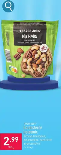 ALDI TRADER JOE'S Geroosterde notenmix aanbieding