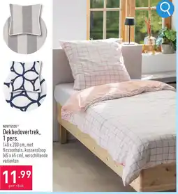 ALDI NOVITESSE Dekbedovertrek, 1 pers. aanbieding