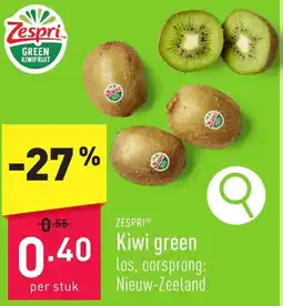 ALDI Zespri Kiwi green aanbieding