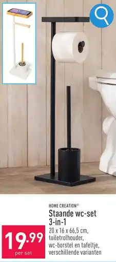 ALDI Staand wc set 3 in 1 aanbieding