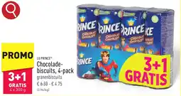 ALDI LU PRINCE Chocoladebiscuits, 4-pack aanbieding