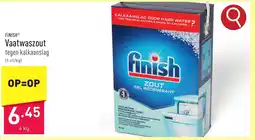ALDI FINISH Vaatwaszout aanbieding