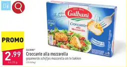 ALDI GALBANI Croccante alla mozzarella aanbieding