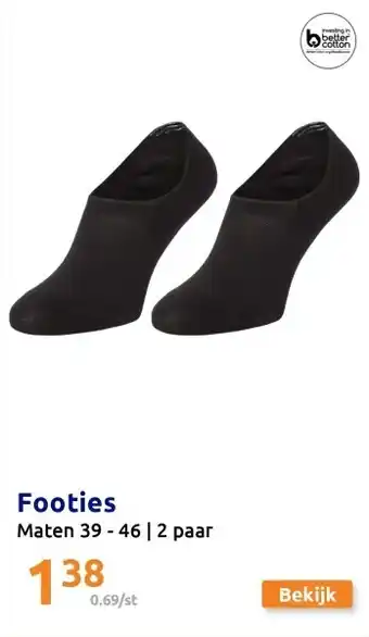 Action Footies aanbieding