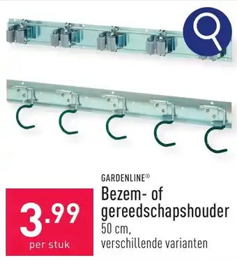 ALDI GARDENLINE Bezem- of gereedschapshouder aanbieding