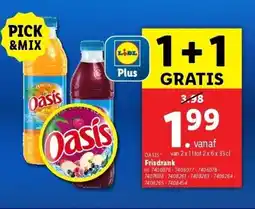 Lidl Oasis Frisdrank aanbieding