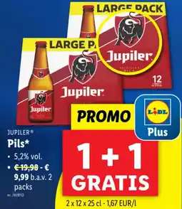 Lidl Jupiler Pils 5.2% vol aanbieding