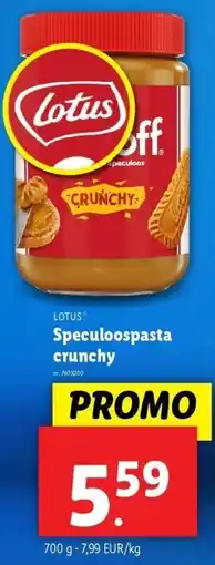 Lotus Speculoospasta crunchy