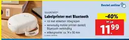 Lidl Labelprinter met Bluetooth aanbieding