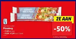 Lidl CHEF SELECT & YOU Pizzadeeg aanbieding