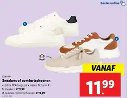 Lidl Sneakers of comfortschoenen aanbieding