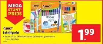 Lidl Schrijfgerief aanbieding