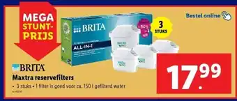 Lidl Maxtra reservefilters aanbieding