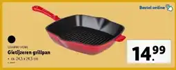 Gietijzeren grillpan