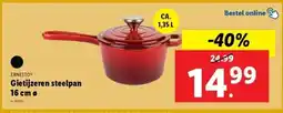 Lidl Gietijzeren steelpan 16 cm ø aanbieding