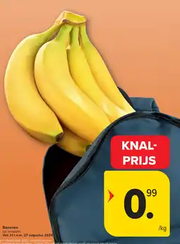 Carrefour Market Bananen aanbieding