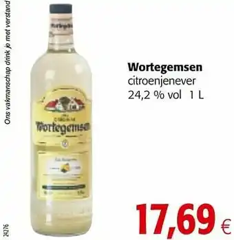 Wortegemsen citroenjenever