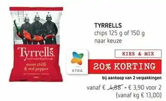 Tyrrells chips naar keuze