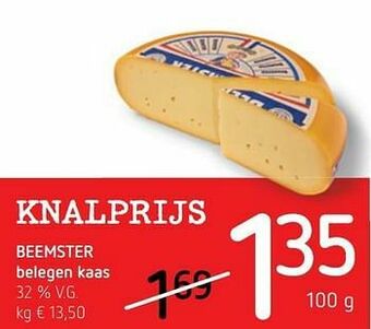 Spar Colruyt Beemster belegen kaas aanbieding