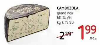 Spar Colruyt Cambozola grand noir aanbieding