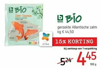 Spar Colruyt Gerookte atlantische zalm aanbieding