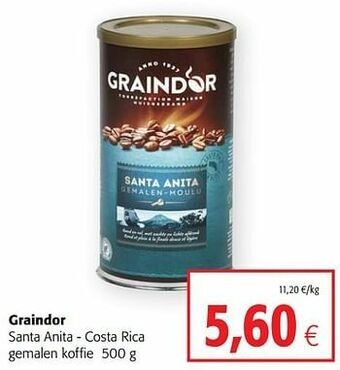 Colruyt Graindor santa anita - costa rica gemalen koffie aanbieding