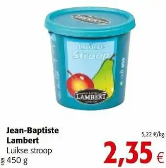 Colruyt Jean-baptiste lambert luikse stroop aanbieding