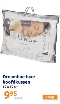 Dreamline luxe hoofdkussen