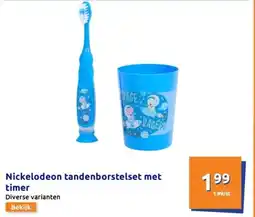 Nickelodeon tandenborstelset met timer