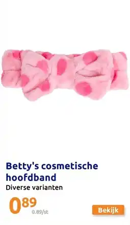 Betty's cosmetische hoofdband