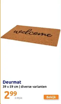 Action Deurmat aanbieding