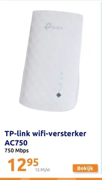 Action TP-link wifi-versterker AC750 aanbieding