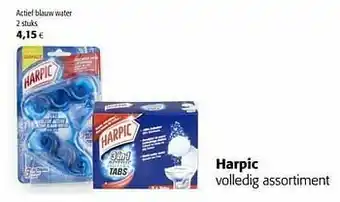 Colruyt Harpic actief blauw water aanbieding