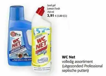 Colruyt Wc net javel gel lemon fresh aanbieding