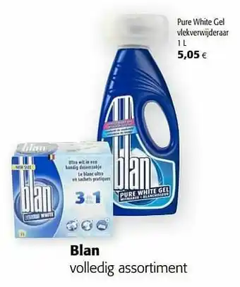 Colruyt Blan pure white gel vlekverwijderaar aanbieding