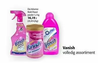 Colruyt Vanish oxi advance multi power poeder aanbieding