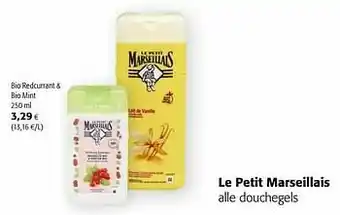 Colruyt Le petit marseillais bio redcurrant + bio mint aanbieding