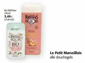 Colruyt Le petit marseillais bio wild rose aanbieding